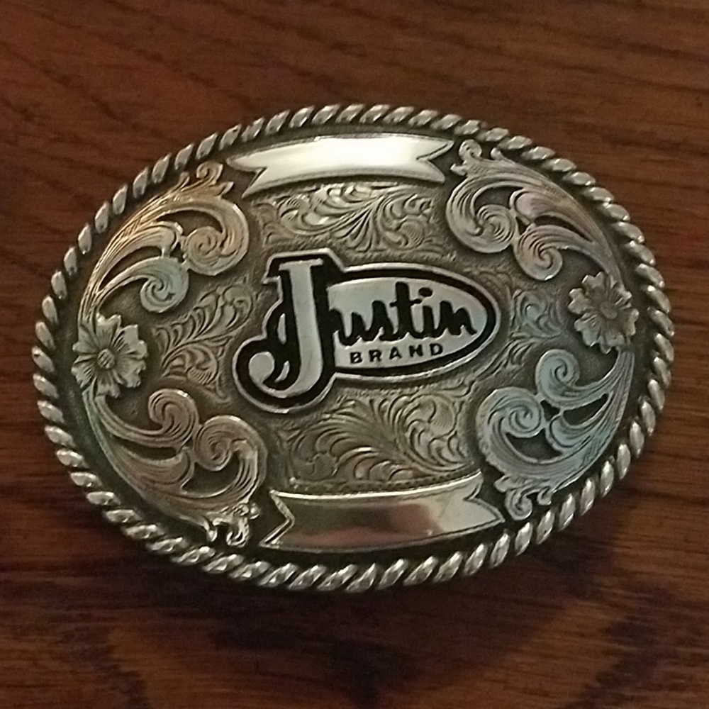 Justin boot belt buckle